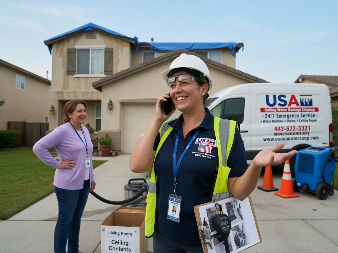 Ceiling Water Damage Restoration Clements, CA FAQs